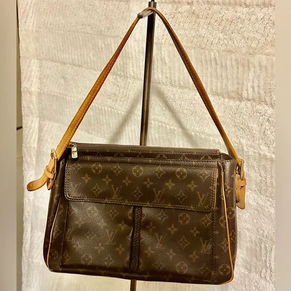 Louis Vuitton Brown Monogram Viva Cite Shoulder Bag M51163 - Picture 12 of 14